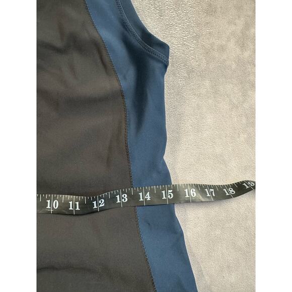 ATHLETA Stellar En Route Dress Women's Size Small Blue Black Travel Work Stretch - Picture 5 of 14